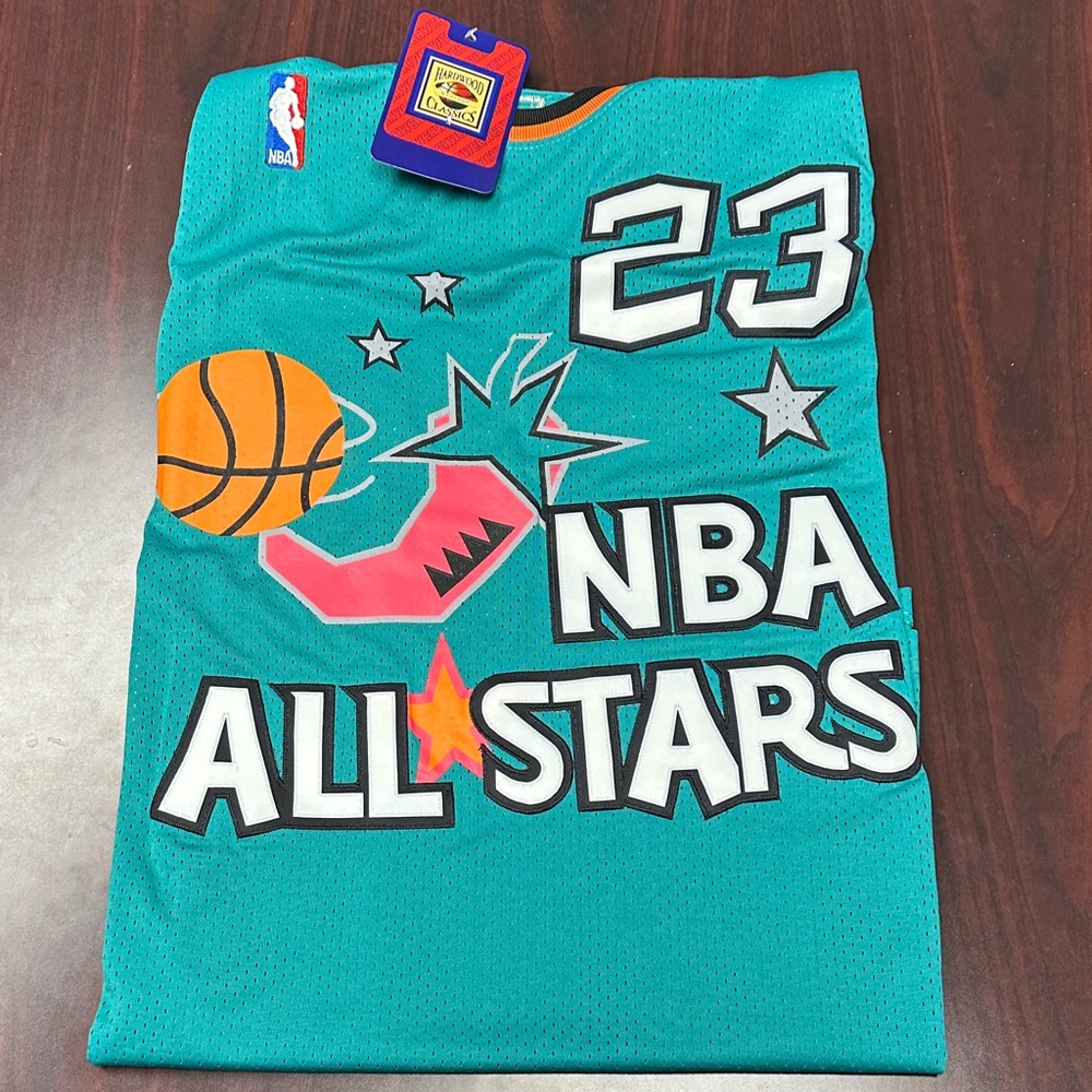 NWT 1996 Michael Jordan NBA All Stars Jersey - Picture 1 of 4